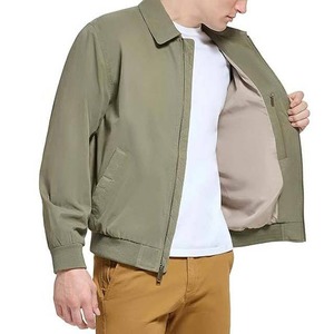2025แจ็คเก็ตบอมเบอร์สไตล์ไฮสตรีทของผู้ชายแจ็คเก็ตโพลีเอสเตอร์ไนลอนสลิมฟิตมีซิป - Product Image 2