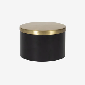 New Design Round Lacquer <b>Box</b> <b>with</b> Brass <b>Lid</b> Lacquer Cosmetic Storage <b>Box</b> Home <b>Decor</b> Accessories From Vietnam Wholesalers - Product Image 2