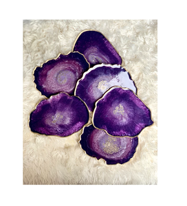 Juego de 4 posavasos de resina de diseño puro para restaurantes planos y cenas de hoteles a precios muy buenos - Product Image 3