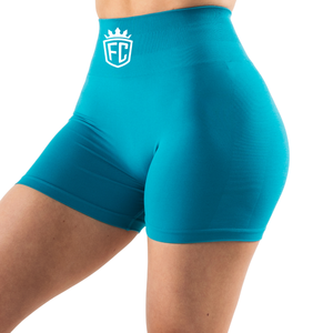 Shorts Deportivos de Cintura Alta sin Costuras para Mujer, a Prueba de Sentadillas, Elásticos, para Gimnasio, Entrenamiento, Yoga, Ciclismo - Product Image 2