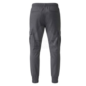 Men Straight Cargo Track Pants Lightweight Eco-Friendly Quick Dry Drawstring Waist Casual Athletic Jogger Factory Direct - Product Image 5