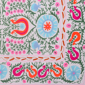 Housse de coussin carrée en coton 100% imprimé Samode Buti, artisanat Sanvi K, fermeture à boutons, pour la maison, l'hôtel, écologique - Product Image 2