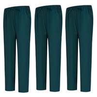 Pack de 3 pantalons sanitaires unisexes MISEMIYA, modèle MZ-3-6802, fabriqués au Sri Lanka