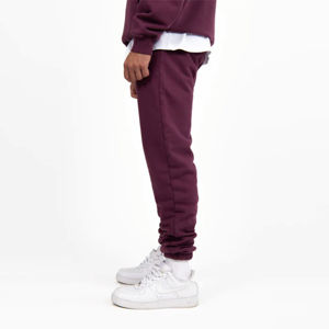 Custom Logo Casual <b>Mens</b> Trousers Elastic Waist Casual Sweat Sweatpants <b>Loose</b> Fit Straight Leg Plain <b>Jogger</b> Pants Custom Logo - Product Image 4