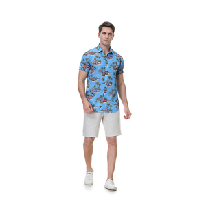<b>Men's</b> Beach <b>Shirts</b> Casual <b>Floral</b> Printed <b>Shirt</b> and Shorts Hawaiian <b>Shirts</b> 2024 Hot Summer Vacation Short Sleeve - Product Image 5