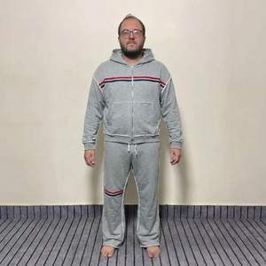 Survêtement pour homme en coton 100% fabriqué sur mesure, de qualité professionnelle, lourd, tendance, faible MOQ, dernier design, prix bas - Product Image 1