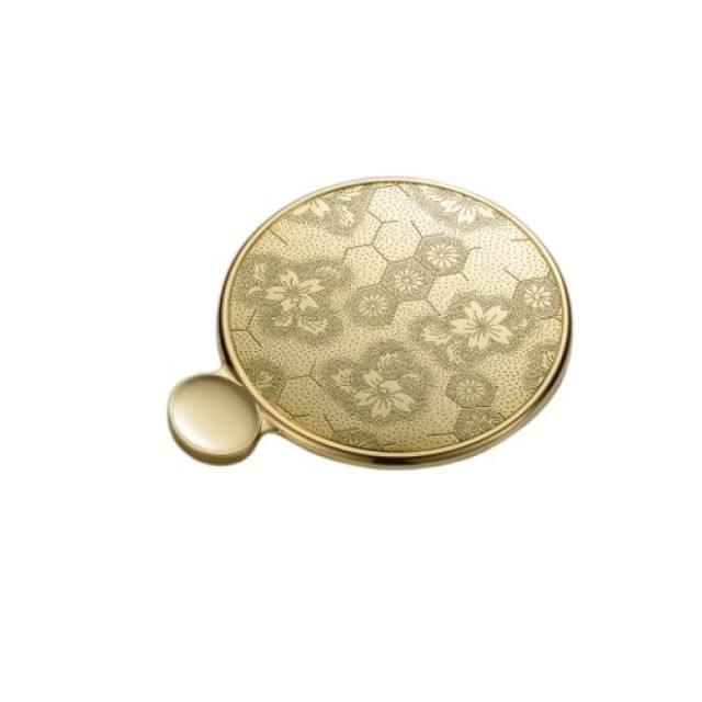 Kikko กระจกโลหะ kikko มือและดอกซากุระ