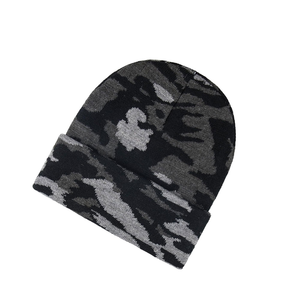 Nouveau style tendance, bonnet d'hiver uni unisexe, respirant, logo personnalisé, 100% acrylique, couvre-chef de voyage - Product Image 3