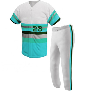 Uniforme de baseball personnalisé imprimé par sublimation 2026, faible MOQ, design personnalisé, service OEM/ODM, uniforme de baseball pour hommes - Product Image 4