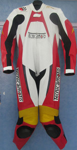 กางเกงมอเตอร์ครอสหนังแท้กันลมใส่เล่นกีฬาและแข่งมอเตอร์ไซต์แบบปรับแต่งได้ - Product Image 2