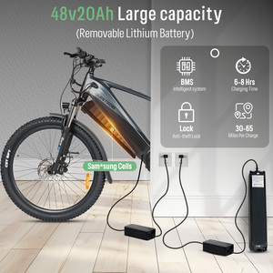 Bici Elettrica da Montagna Varstrom Cola Bear 2.0 in Lega di Alluminio con Sospensione Completa, Motore Centrale Bafang 48V750W, Batteria 20AH - Disponibile in Magazzino UE - Product Image 2