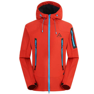 Custom Design & Logo Men's Winter <b>Soft</b> <b>Shell</b> <b>Jacket</b> Stand Collar Front Logo Position Waterproof Eco-Friendly High Quality - Product Image 1