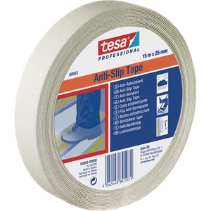 Ruban adhésif antidérapant TESA 60953 Beige fluorescent 15m x 25mm en rouleau - Product Image 1