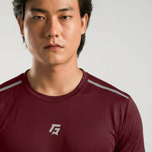 เสื้อยืดแขนสั้น 21 Tee Maroon by Gain ทรงปกติ - Product Image 5