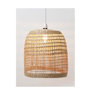 Lámpara colgante de mimbre hecha a mano, luz colgante de bambú para casa, interior o hotel, restaurante, nueva tendencia, superventas - Product Image 1