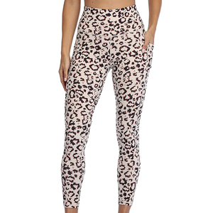 Mallas de mujer con sublimación, mallas de cintura alta para entrenamiento, mallas de entrenamiento para correr, mallas Push Up - Product Image 2