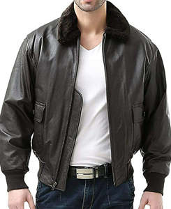 Chaqueta de Invierno 2025 de Cuero Vacuno Genuino para Hombre, Estilo Vintage, Alta Calidad, Personalizada, Impermeable, Transpirable, con Logotipo Frontal, Pakistán - Product Image 2