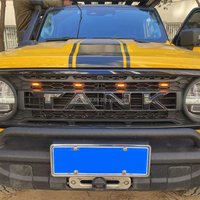 Grille avant de style bordure en ABS de haute qualité pour GWM Tank 300, accessoires extérieurs pour pièces automobiles