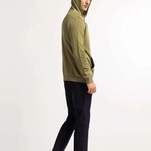 Sweat à Capuche Unisexe de Haute Qualité en Éponge Française Logo Personnalisé et Couleur Unie Motif Imprimé Saison d'Automne Vente en Gros - Product Image 2