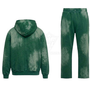 Conjunto deportivo informal para hombre, estilo desgastado por el sol, cómodo, atlético, elegante, adecuado para el gimnasio y actividades al aire libre. - Product Image 2