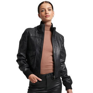 Ropa de Mujer Profesional y Cómoda para Club, Ropa de Calle de Mujer de Alta Calidad Personalizada 2026, Chaquetas de Cuero, Servicio OEM - Product Image 1
