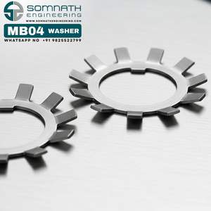 High-Quality <b>Lock</b> Washer MB04 for Metric <b>Lock</b> Nuts KM04 MB01 TO MB40 Bearing Accessory <b>Lock</b> Washer - Product Image 3