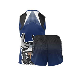 Diseño de logotipo personalizado 7v7 uniforme de secado rápido equipo desgaste 7v7 Jersey y pantalones cortos uniforme - Product Image 3