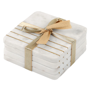 Posavasos con aislamiento de mármol, taza de té redonda a prueba de calor sostenible, gran oferta, regalos de boda personalizados, posavasos redondo - Product Image 2