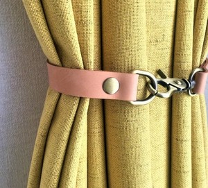 Minimalist Leather Curtain <b>Tieback</b> Elegant <b>Tieback</b> Modern Decor Window Treatment New Home Decor Interior Design House Warming - Product Image 2
