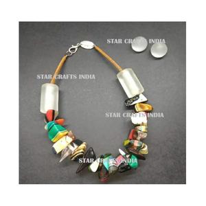 Hot Selling Fashion Preserved Epoxy Resin the <b>Magical</b> Shape Necklace Pendant Women Earrings <b>Set</b> Accessories Fashion Jewelry - Product Image 1