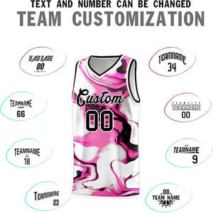 Ensemble d'uniformes de basket-ball à séchage rapide de haute qualité pour hommes, vêtements de sport grande taille au design unique - Product Image 6