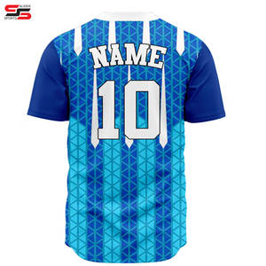 Maillot de baseball sublimé ProStrike, uniforme d'équipe personnalisé, tissu respirant imprimé, coupe athlétique pour les grandes tailles - Product Image 2