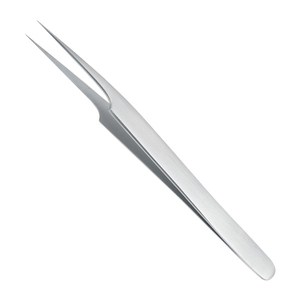 Pince à cils en acier inoxydable pour le bricolage, gros outils applicateurs de cils incurvés - Product Image 5