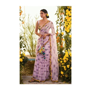 Vente en gros de saris en soie pure Kota Doriya pour occasions spéciales saree en soie disponible en vrac depuis l'Inde - Product Image 1