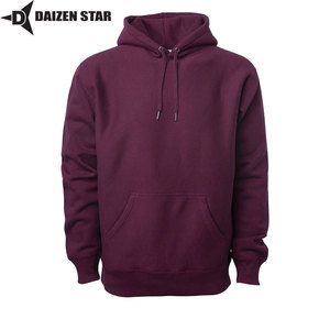 Sudadera con Capucha para Hombre, Invierno, 100% Algodón, Felpa, Ecológica, Transpirable, Resistente al Viento, Informal, Color Sólido, Teñido Liso, Personalizada 420 - Product Image 4