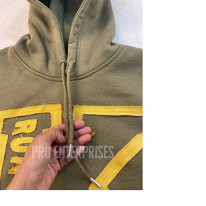 เสื้อฮู้ดผู้ชายผ้าฟลีซสำหรับฤดูหนาว ผ้าฝ้าย 100% กันลม มีกระเป๋า สวมใส่สบาย ไซส์ใหญ่ ทรงปกติ สีพื้น ผ้าดิจิตอล น้ำหนัก 430 กรัม - Product Image 3