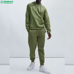 Professional High Quality Newest Wholesale Breathable Blank <b>Plain</b> <b>Tracksuits</b> <b>Plain</b> Heavyweight Regular Fit Sweatpants - Product Image 4