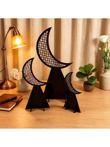 Decoración Acrílica Art Deco para el Hogar de Ramadán, Adorno Artesanal Espiritual para Mesa, Regalo Festivo para Sala de Estar u Oficina - Product Image 2