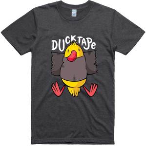 T-shirt drôle imprimé Duck Tape, coupe régulière, 100% coton - Product Image 3