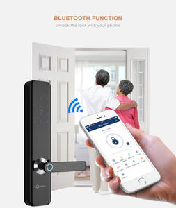 Serrure à clé numérique Orbita Smart Home Resident avec poignée durable - Product Image 2