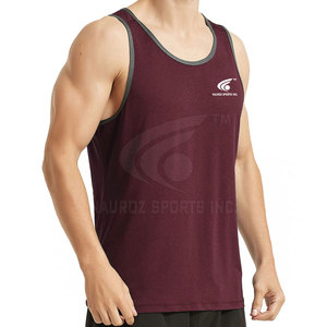Fitness Clothing Pakistan Made Knitted Breathable Casual Tank Top Factory Direct Sale Plus Size Summer Wear Men - Product Image 2