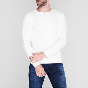 Sudadera Deportiva de Alta Calidad para Hombre, 100% Algodón, Transpirable, Suave al Tacto, Cuello Redondo, Manga Larga - Product Image 1