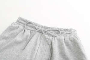 Shorts d'été en coton/polyester pour femmes, taille mi-haute, en toile tricotée, personnalisables avec logo et motif, séchage rapide, respirants, haute qualité, vente en gros - Product Image 4