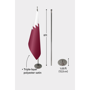 Accessoires officiels de décoration intérieure du Qatar pour drapeaux et décorations d'intérieur - Product Image 6