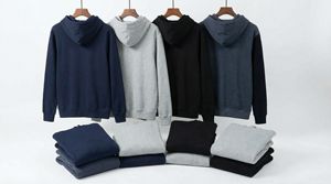 เสื้อฮู้ดพรีเมียมเนื้อหนา 100% ผ้าฝ้ายฟลีซ สำหรับฤดูหนาว มีฮู้ดบุสองชั้น กระเป๋าจิงโจ้ ปรับแต่งได้ ใส่ได้ทั้งชายและหญิง สไตล์สตรีทแวร์ - Product Image 3