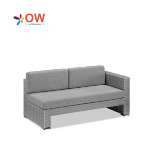 Ensembles de jardin sectionnels en forme de L canapés de jardin de style dubaï pour le salon ensemble de canapés de jardin en rotin ensemble de meubles d'extérieur pour hôtel - Product Image 2