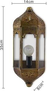 Cabecero de tocador de vidrio Lámpara de vela clásica de lujo Nórdico Moderno Minimalista Led Última lámpara de pared de metal para interiores - Product Image 3