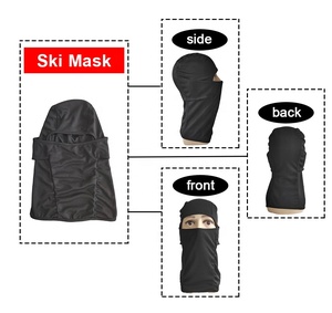 Wholesale High Quality Polyester Balaclava Motorcycle <b>One</b> Hole Full Face Balaclava - Product Image 2