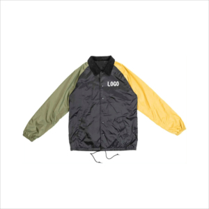 แจ็กเก็ตเสื้อโค้ชของผู้ชายผ้าโพลีเอสเตอร์น้ำหนักเบามีสามสีขายดี - Product Image 5