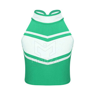 Wholesale <b>Low</b> Price <b>Top</b> Selling Women Breathable High Quality Cheerleading Uniform Customized Your Own Logo - Product Image 5